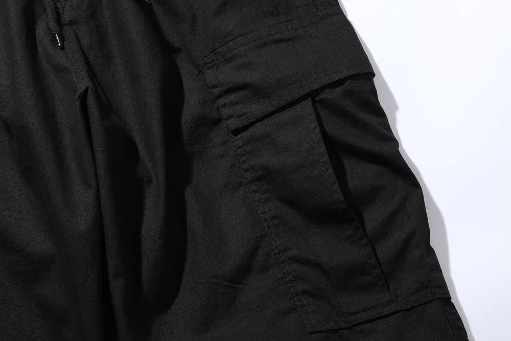 Loose Fit Cotton Baggy Cargo Pants