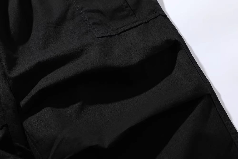 Loose Fit Cotton Baggy Cargo Pants