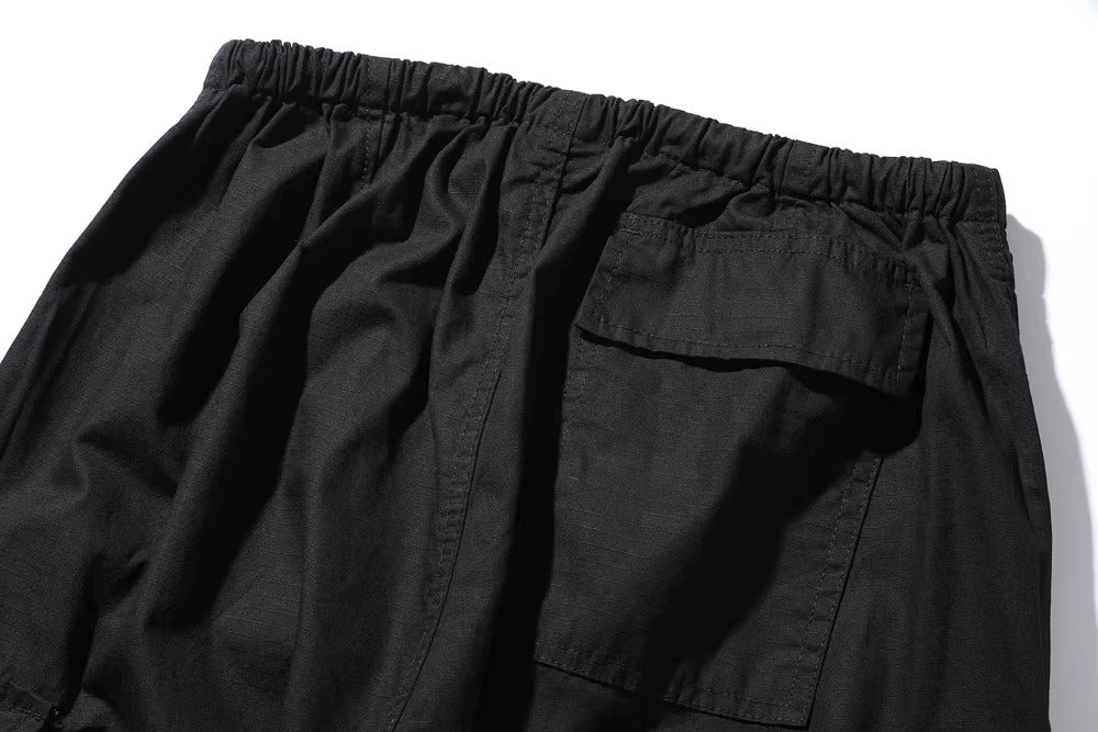 Loose Fit Cotton Baggy Cargo Pants
