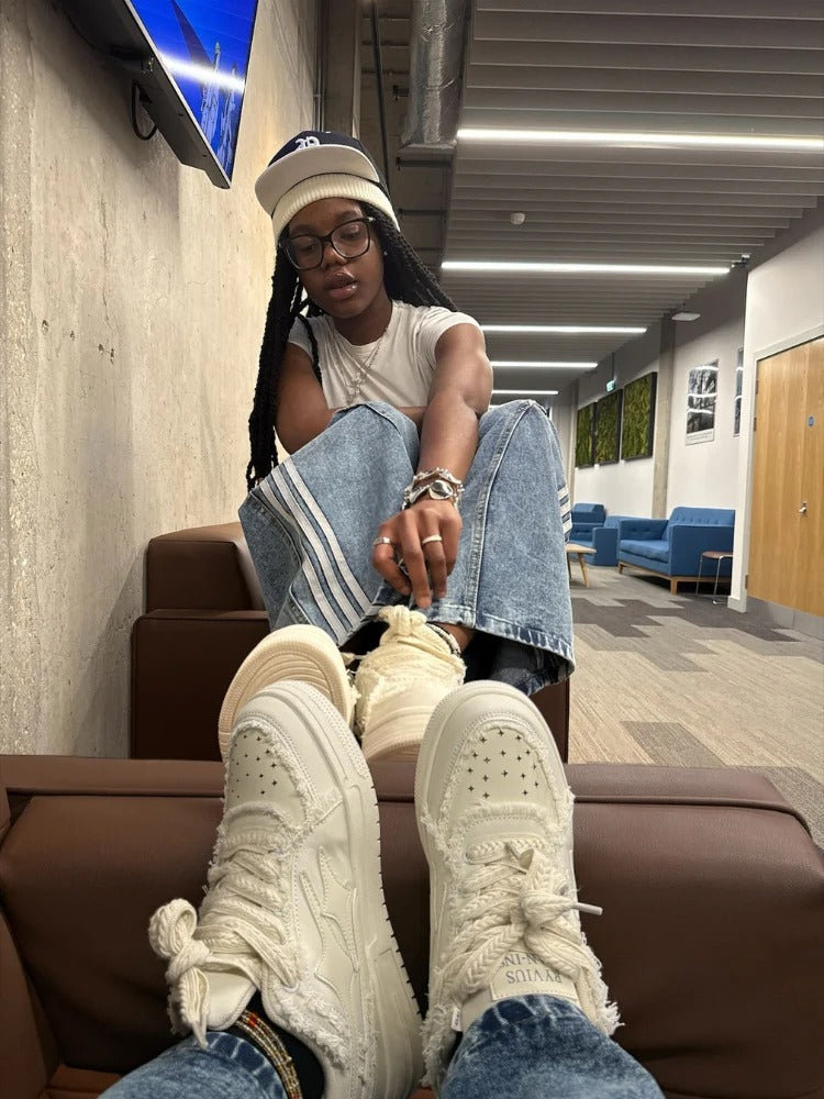 Broken Stars Sneakers - Off White