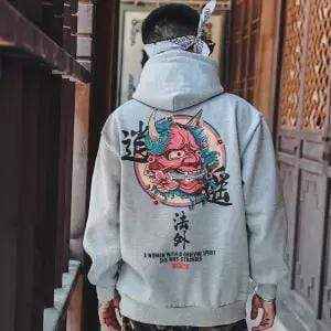 INFINIT Akai Koi Japanese Hoodie