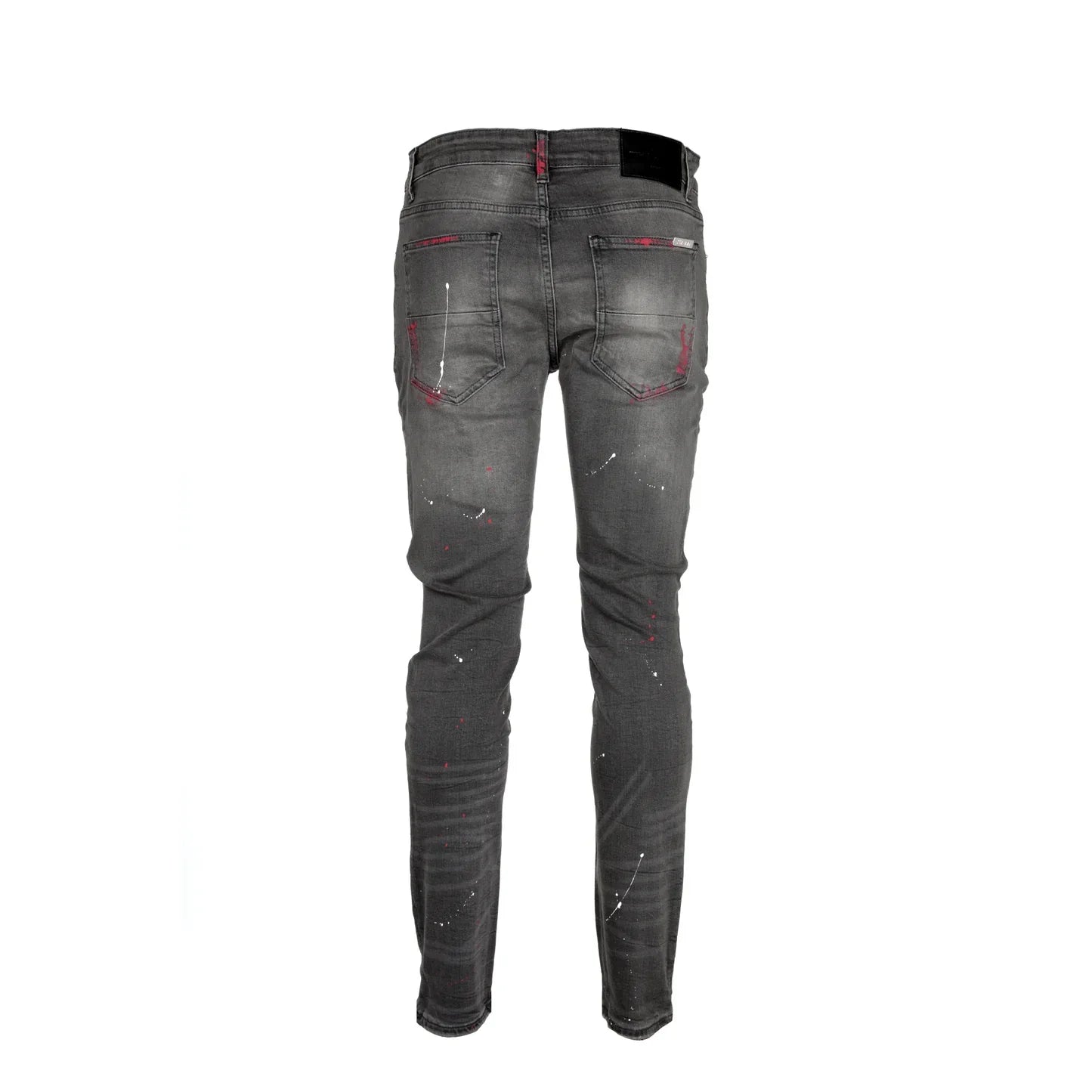7TH HVN LONDON Jeans Distressed Paint Splatter Slim Fit
