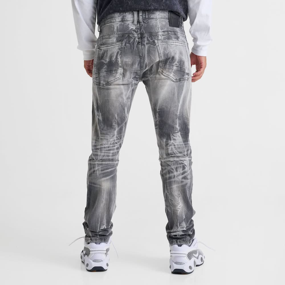 SMOKE RISE Jeans Heavy Whisker Effect