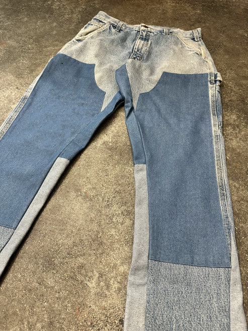 PAPER MONEY Jeans Patchwork Panel