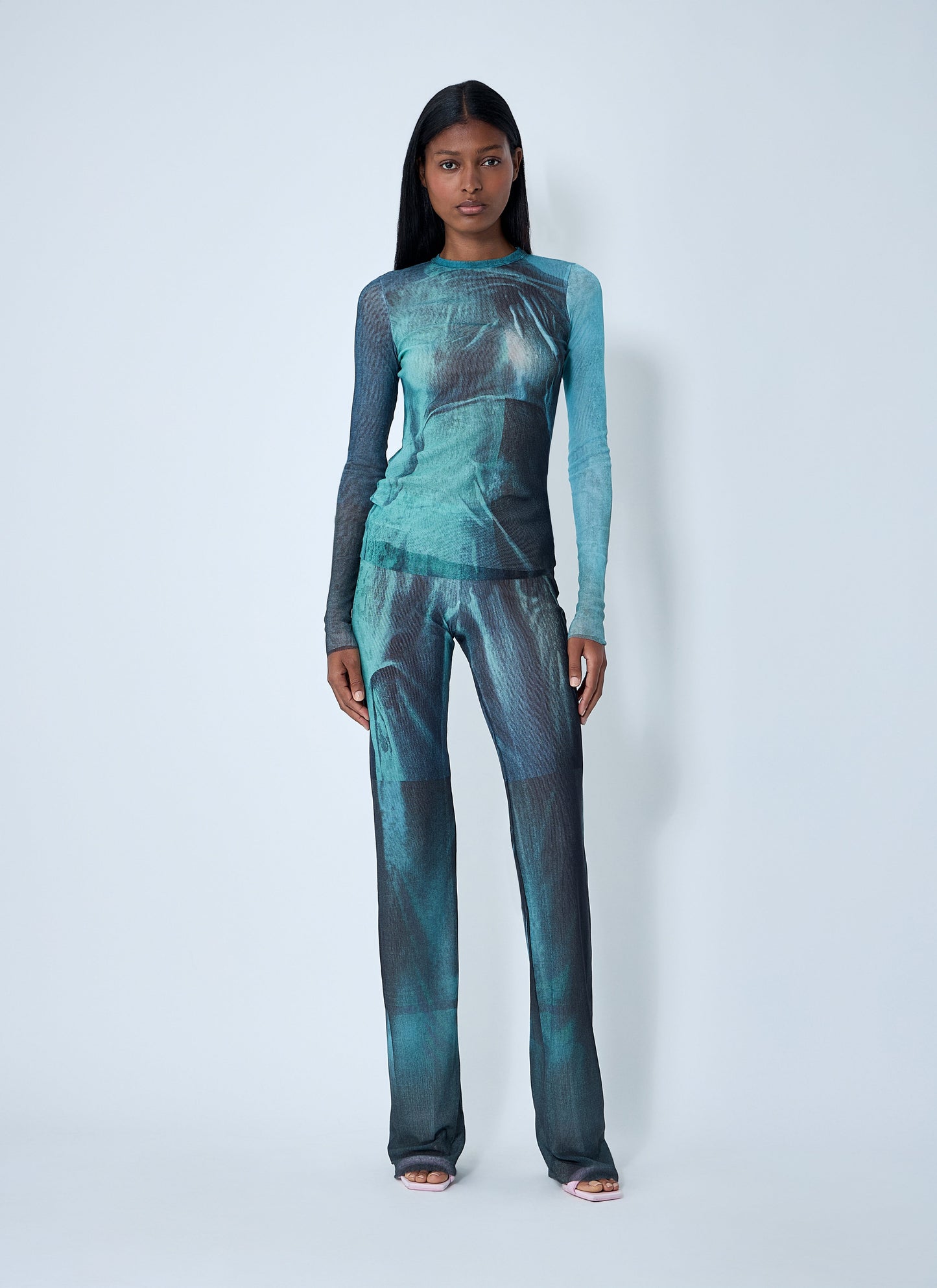 Jean Paul Gaultier Women Water Mesh Pants