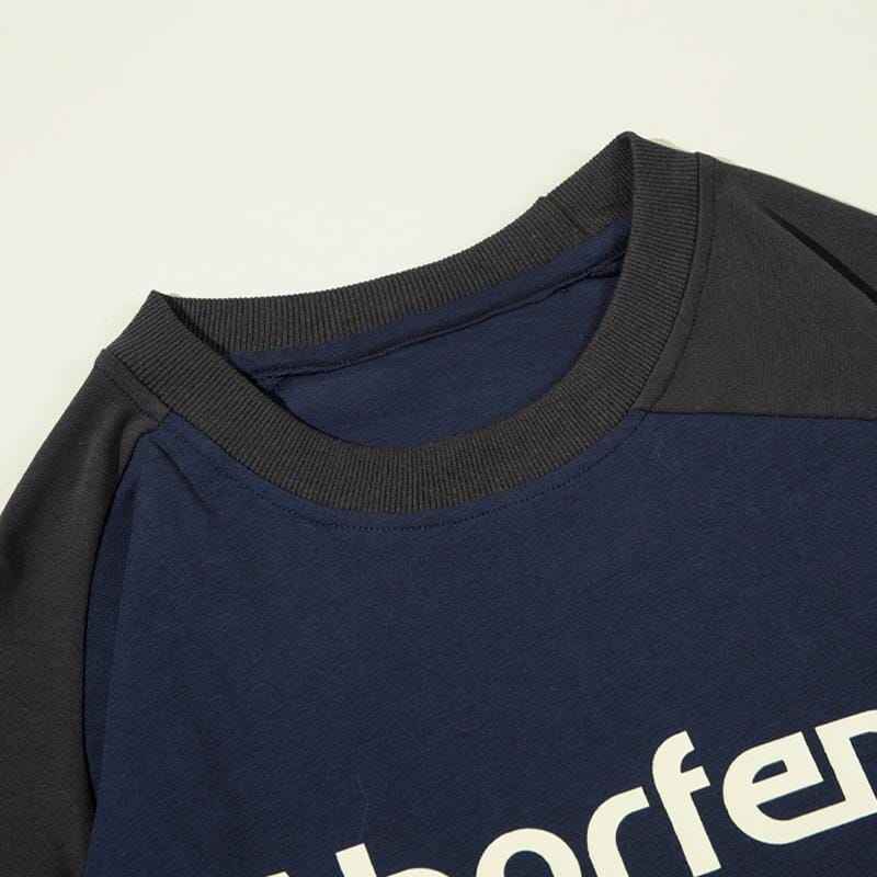 Sweat Patchwork Splicing