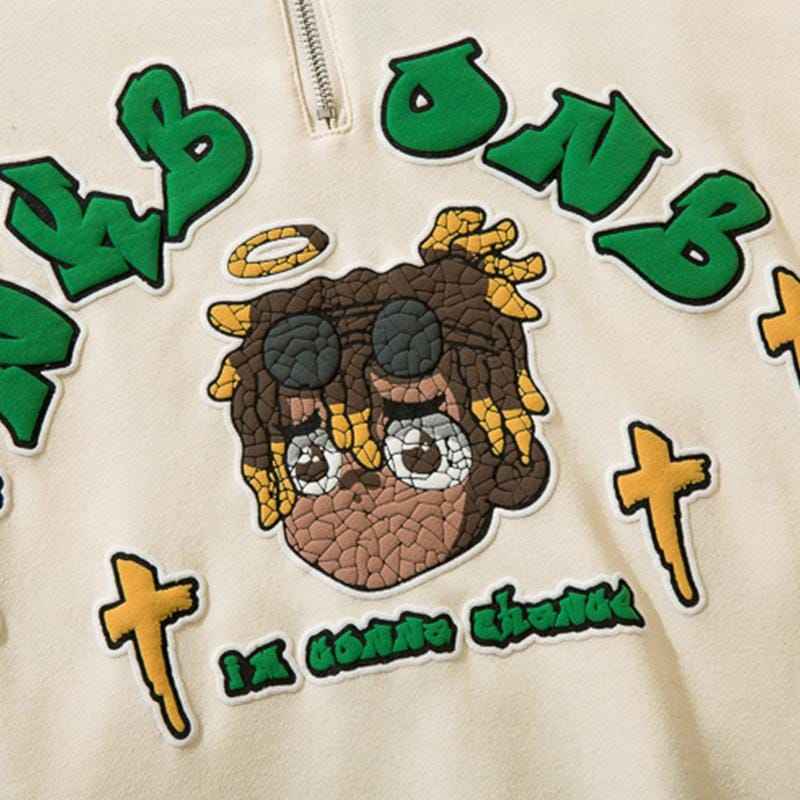 Sweat Polo Shirt Cartoon