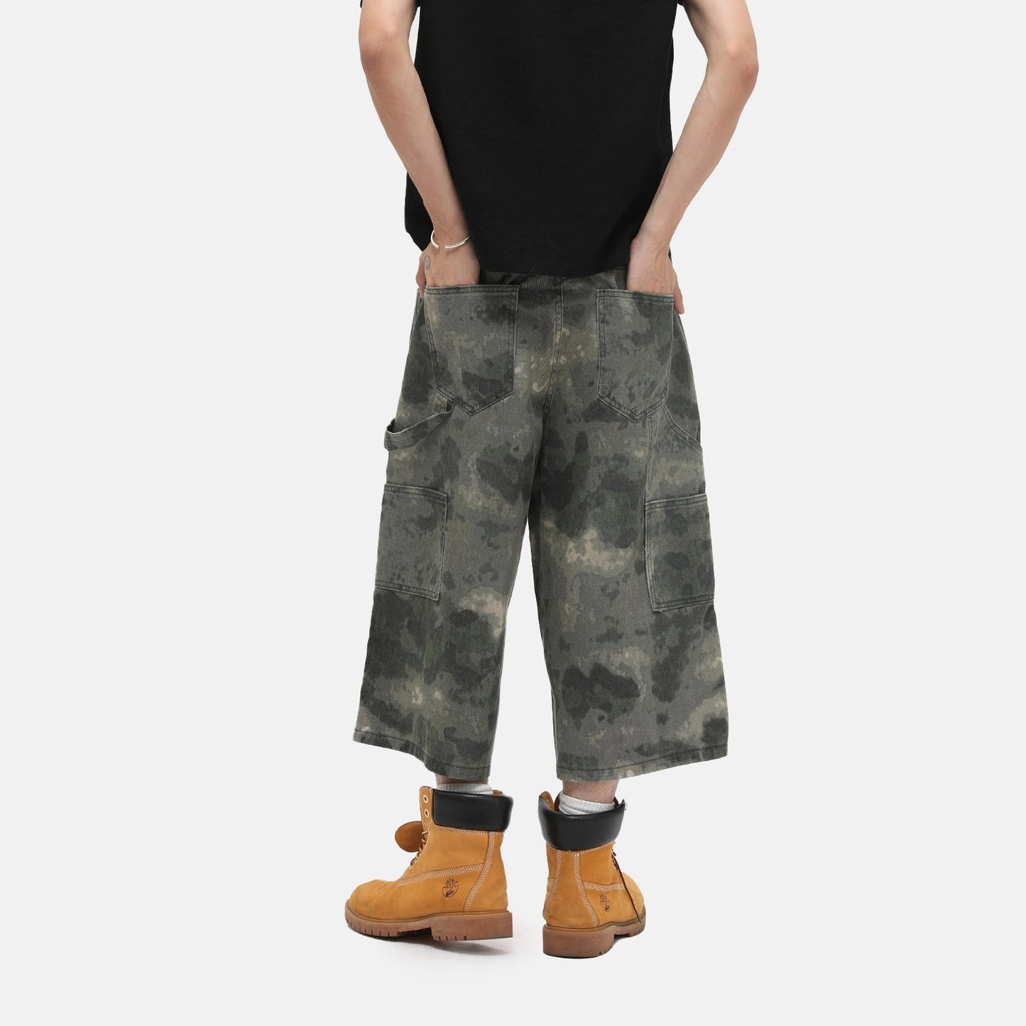 Ink Camo Utility | Cargo Shorts - Luxuryurbanwear