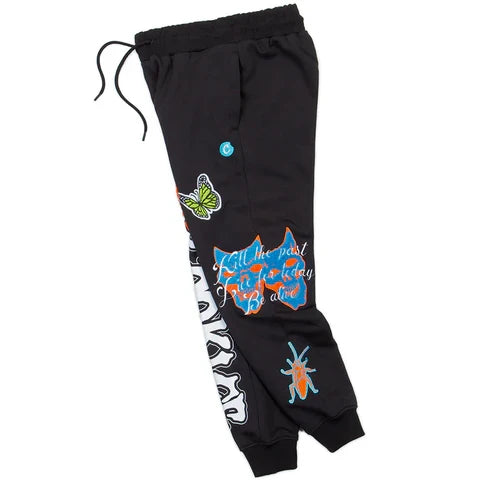 COOKIE Joggers Cartoon Patch