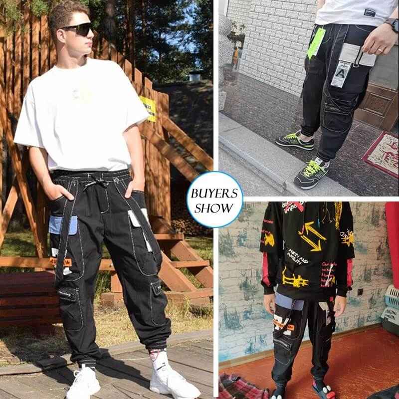 Stockholm Cargo Pants Japanese Streetwear Joggers