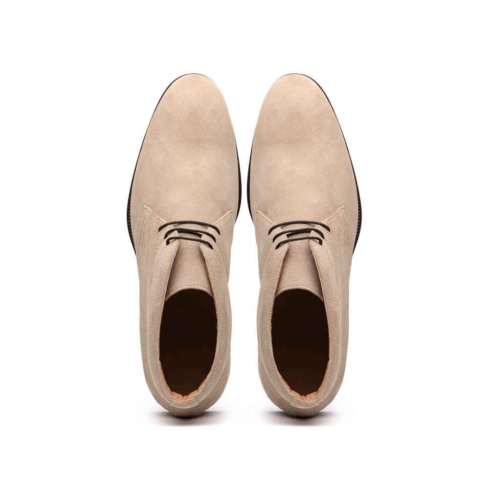 46-592-SND MARCO Suede Calfskin Chukka Boot Sand