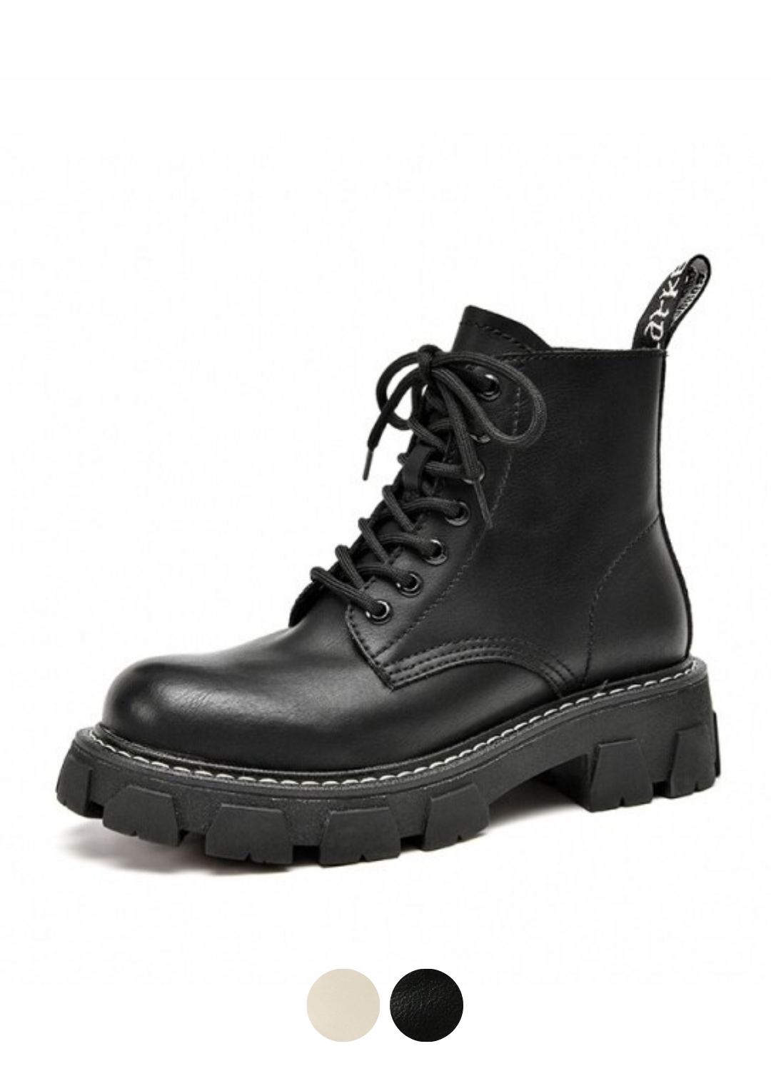 Peniche Women's Faux Fur Ankle Black Boots - Luxuryurbanwear
