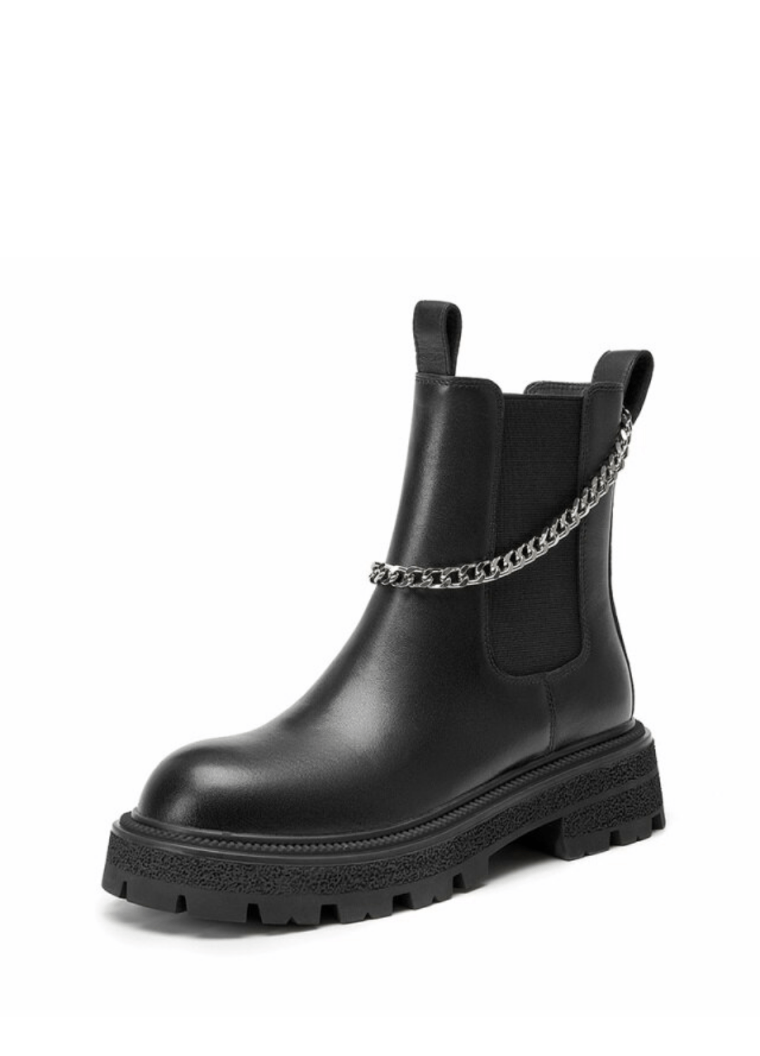 Zaga Women's Leather Platform Ankle Boots - Luxuryurbanwear