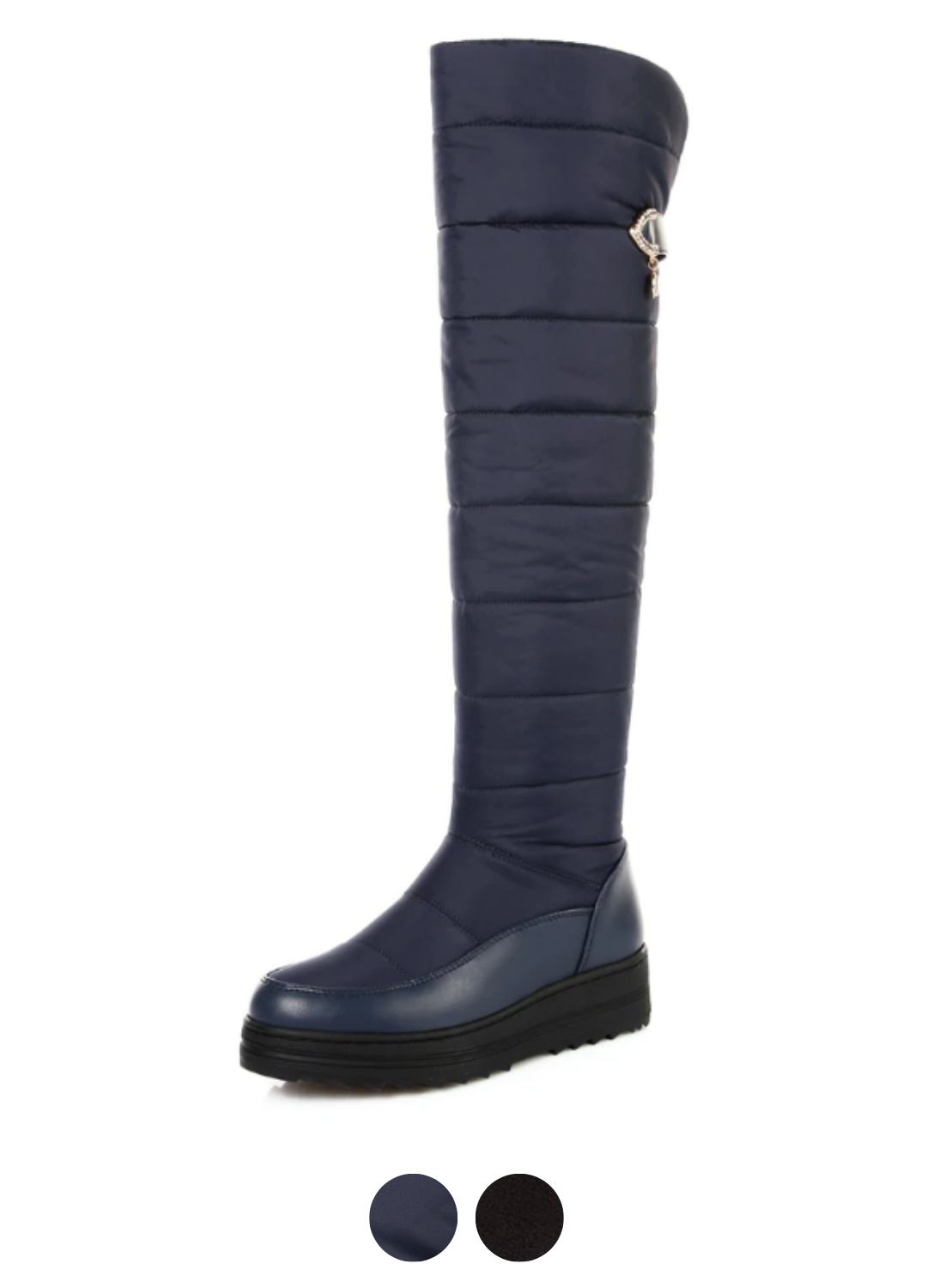 USS Shoes Tiago Women's Over The Knee Snow Boots - Luxuryurbanwear