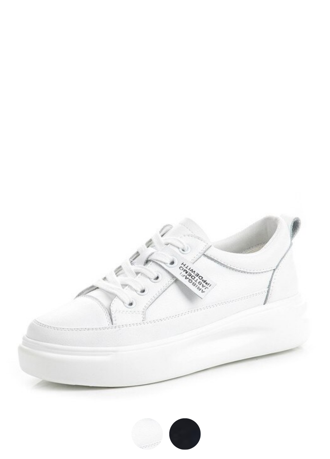 Archi Women's Leather Lace Up Sneaker - Luxuryurbanwear