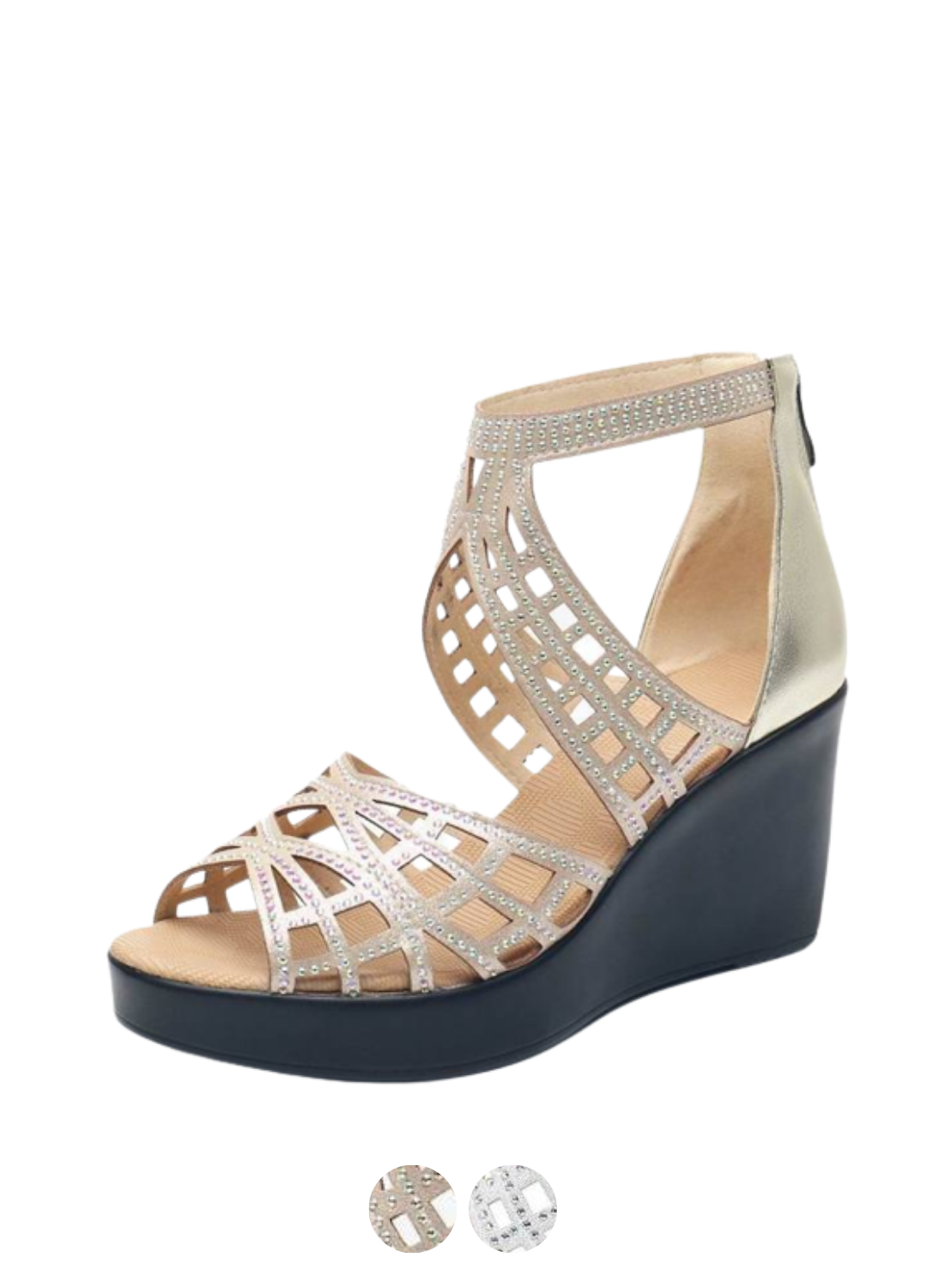 USS Shoes Charli Women's Platform Wedge Sandal