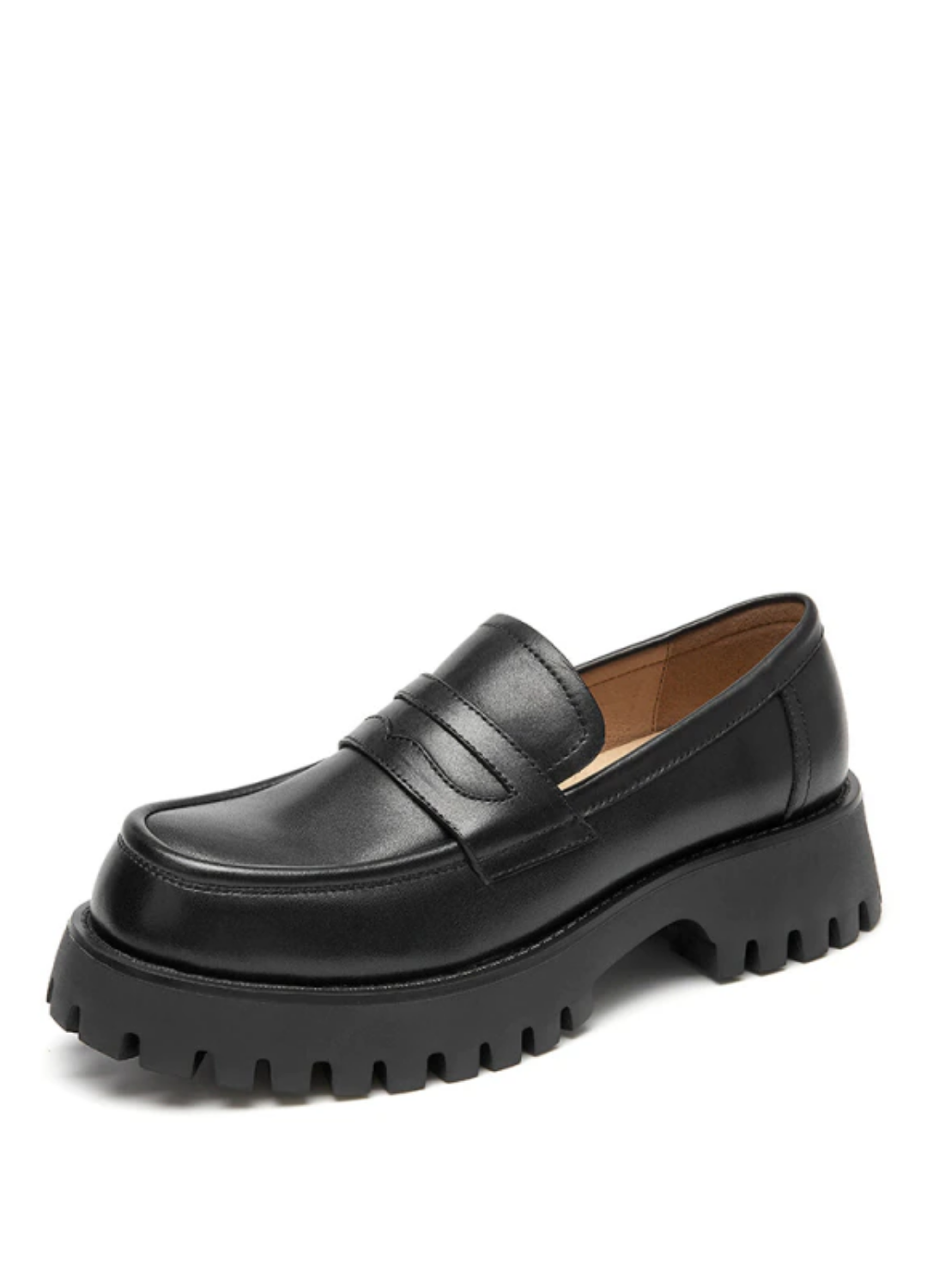 Casey Women's Platform Loafer Shoes - Luxuryurbanwear