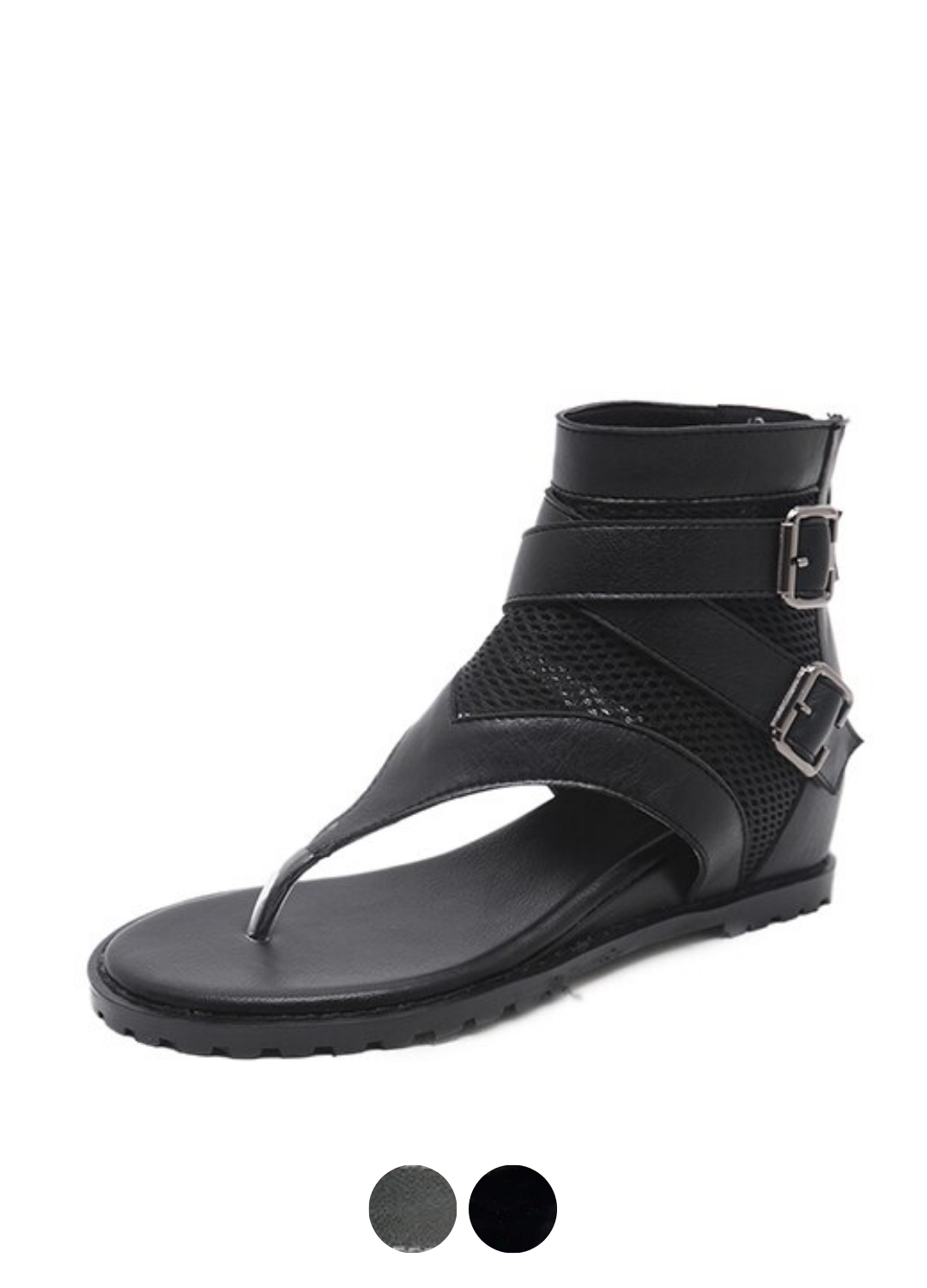Kai Women's Open Toe Leather Sandal - Luxuryurbanwear