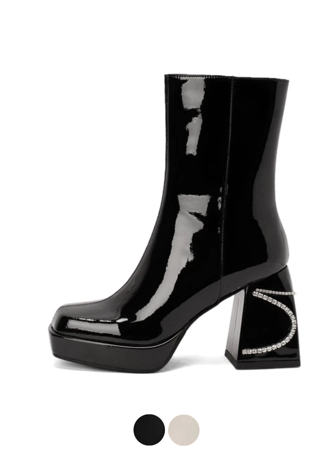 USS Shoes Any Women's Patent Leather Boots - Luxuryurbanwear