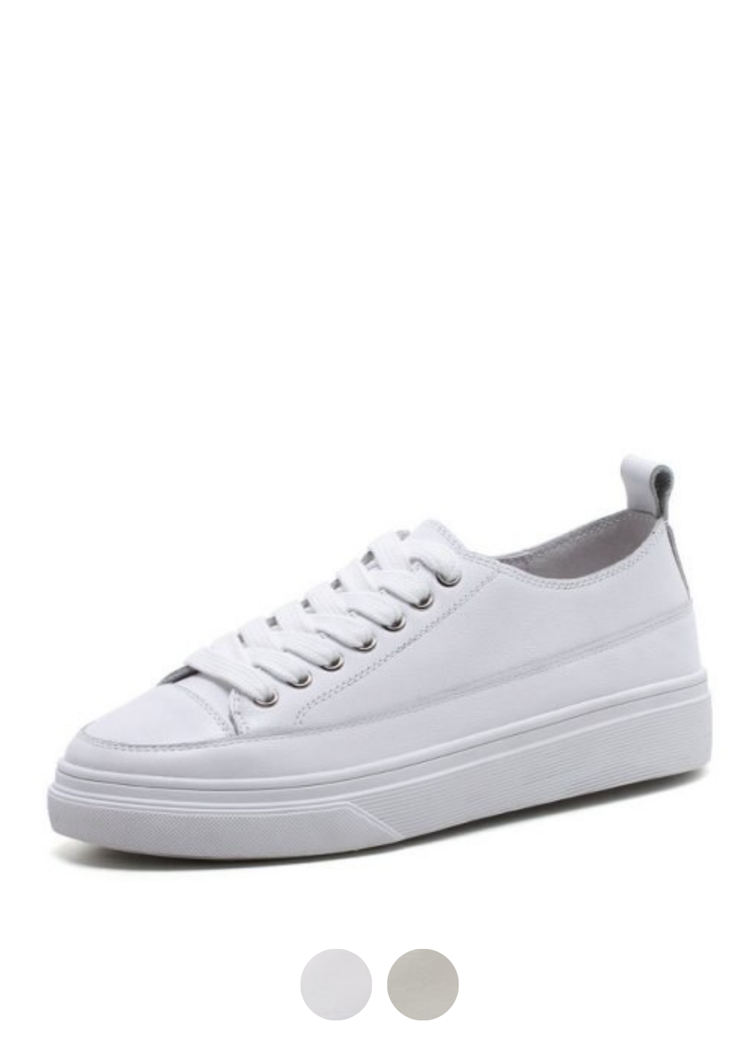Mardin Women's Flat Leather Platform Sneaker - Luxuryurbanwear