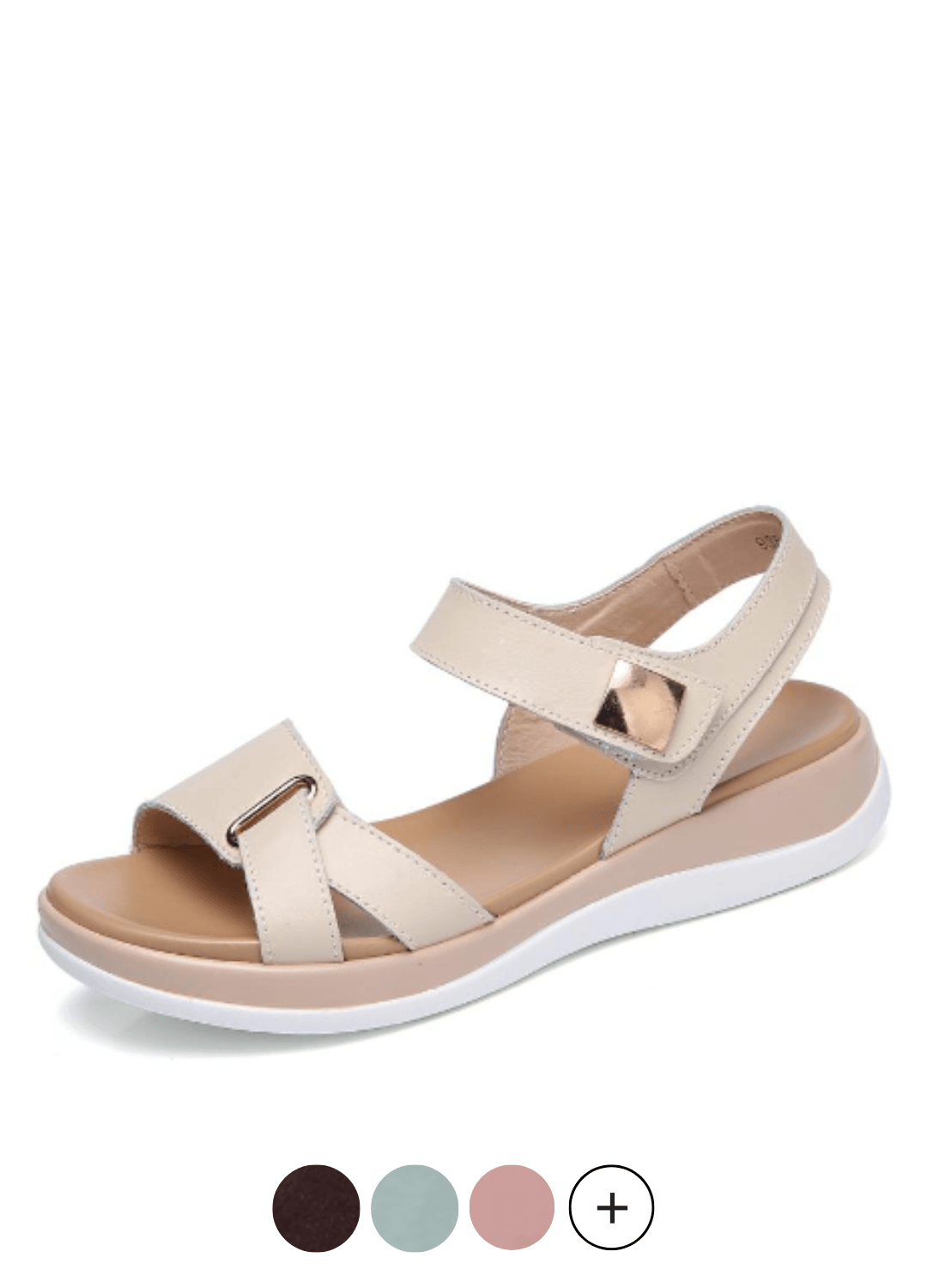 USS Shoes Brittany Women's Hook Loop Soft Sandals