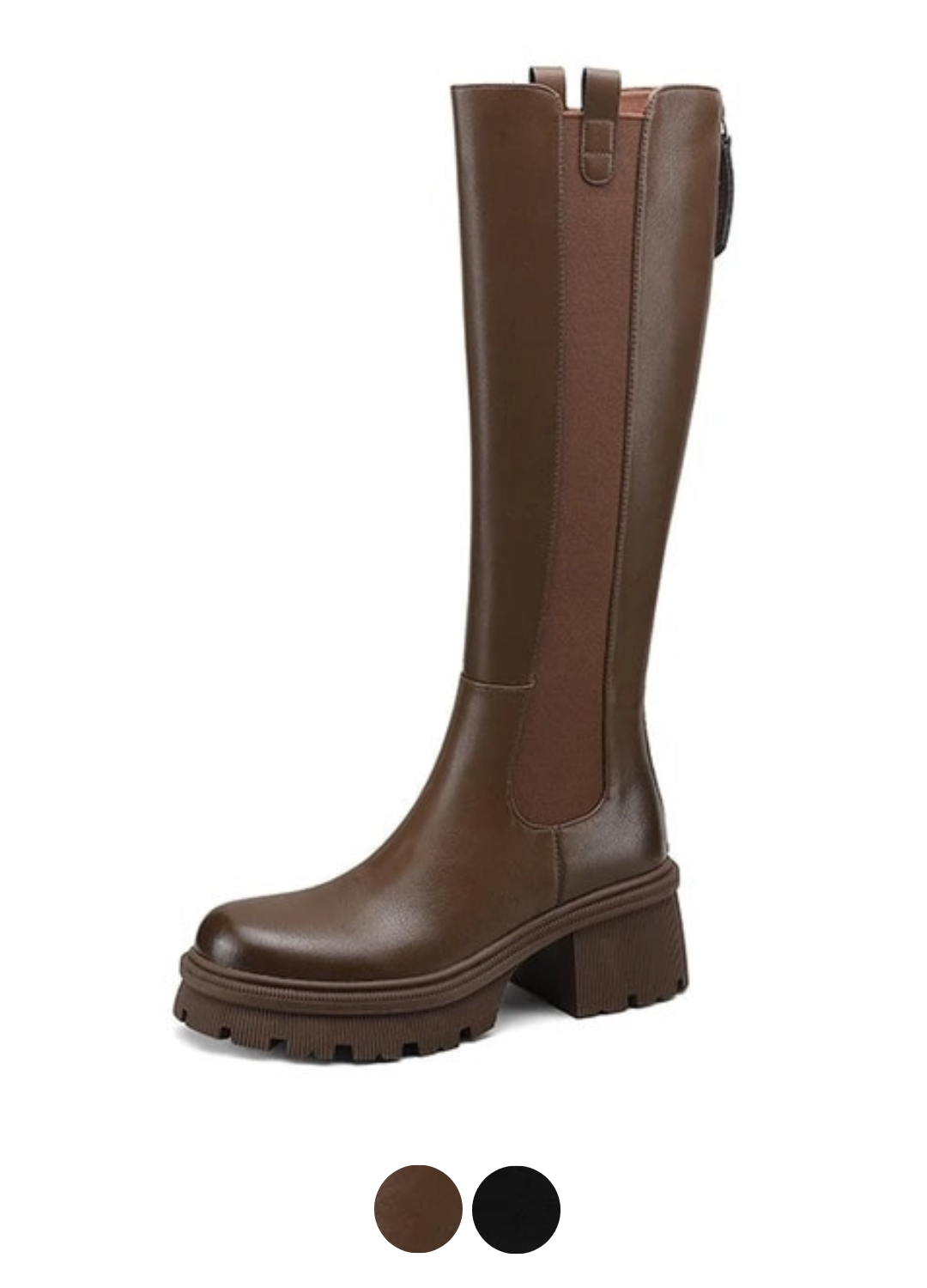 USS Shoes Cristel Women's Chelsea Long Autumn Boots - Luxuryurbanwear