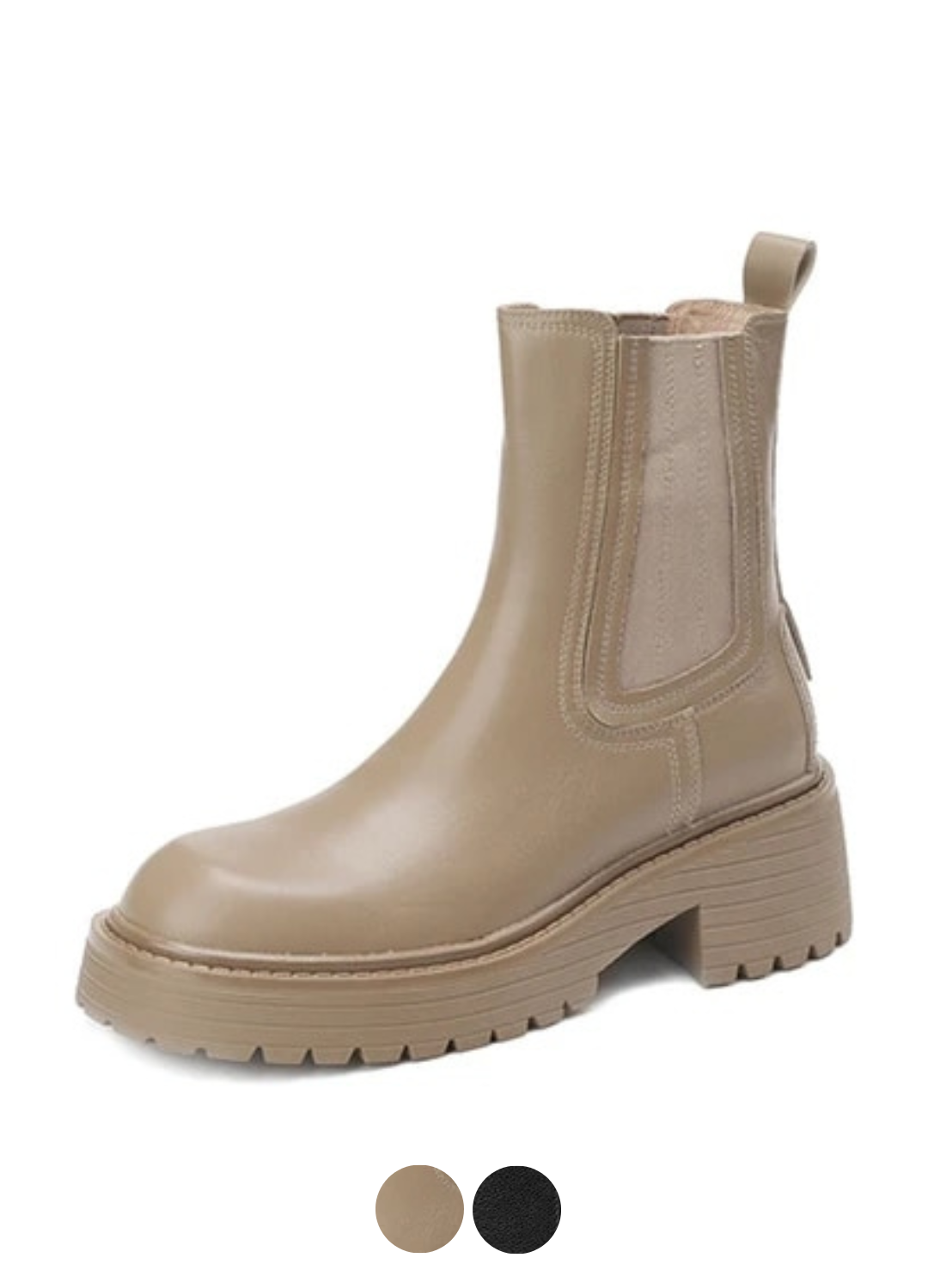 USS Shoes Cira Women's Leather Ankle Chelsea Boots - Luxuryurbanwear