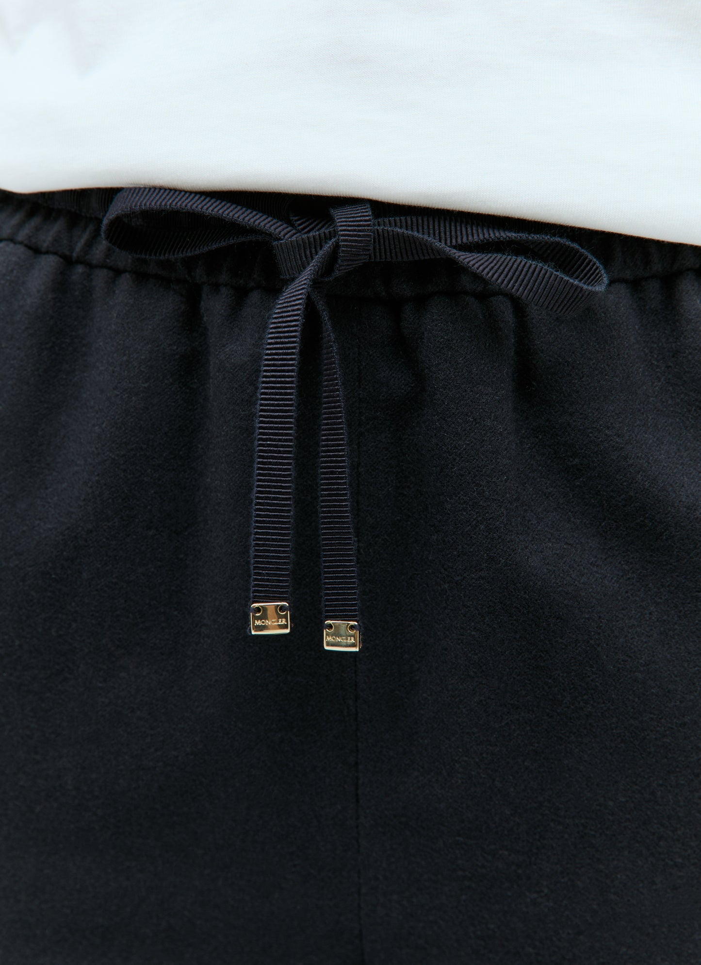 Moncler Women Wool-Blend Drawstring Trackpants