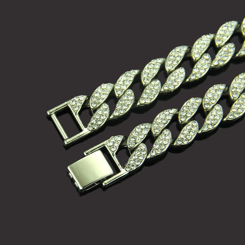 Ice Knight. Iced Out Watch Set (Silver/Gold)