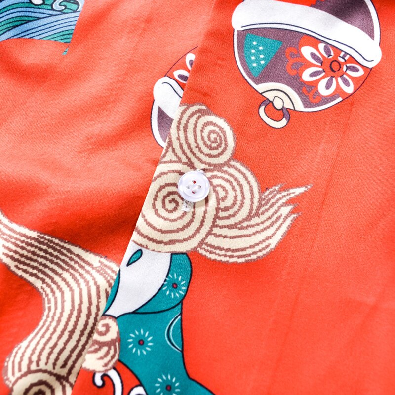 Chinese Dragon Red Shirt