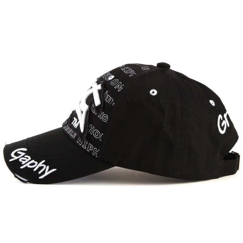 Bat Gaphy Distressed Baseball Cap (15 Colours)