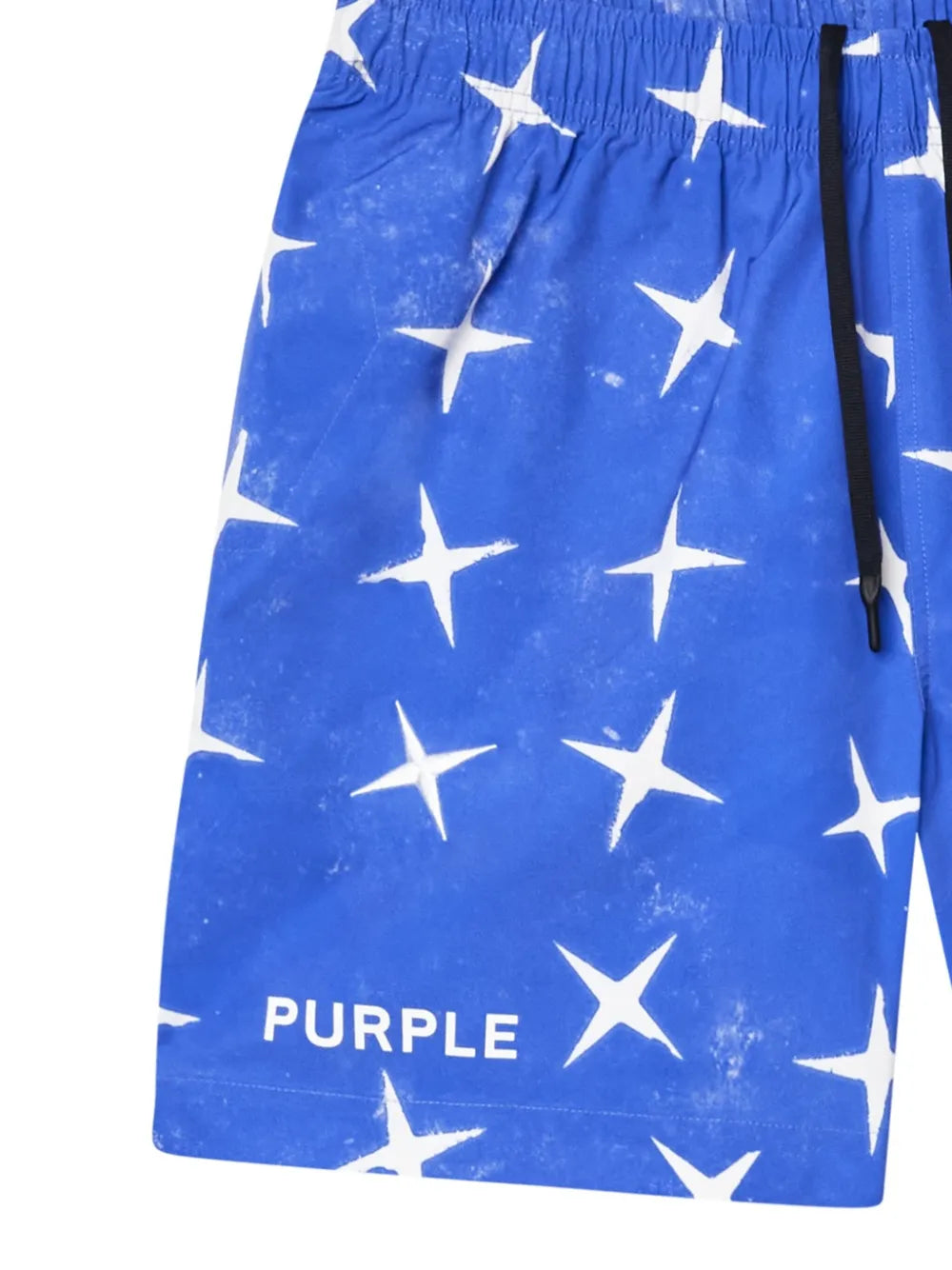 PURPLE Shorts Star Print