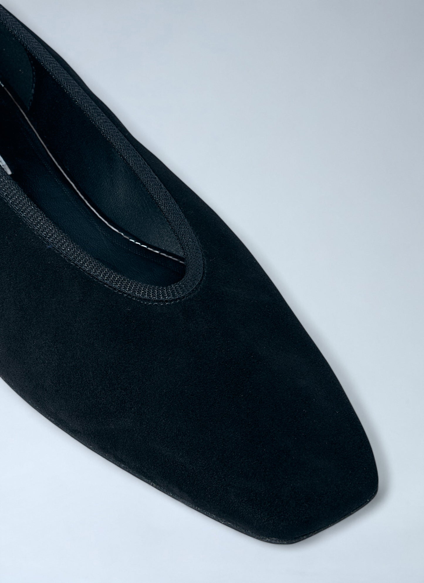 Toteme Women Minimalist Suede Ballerinas Flats