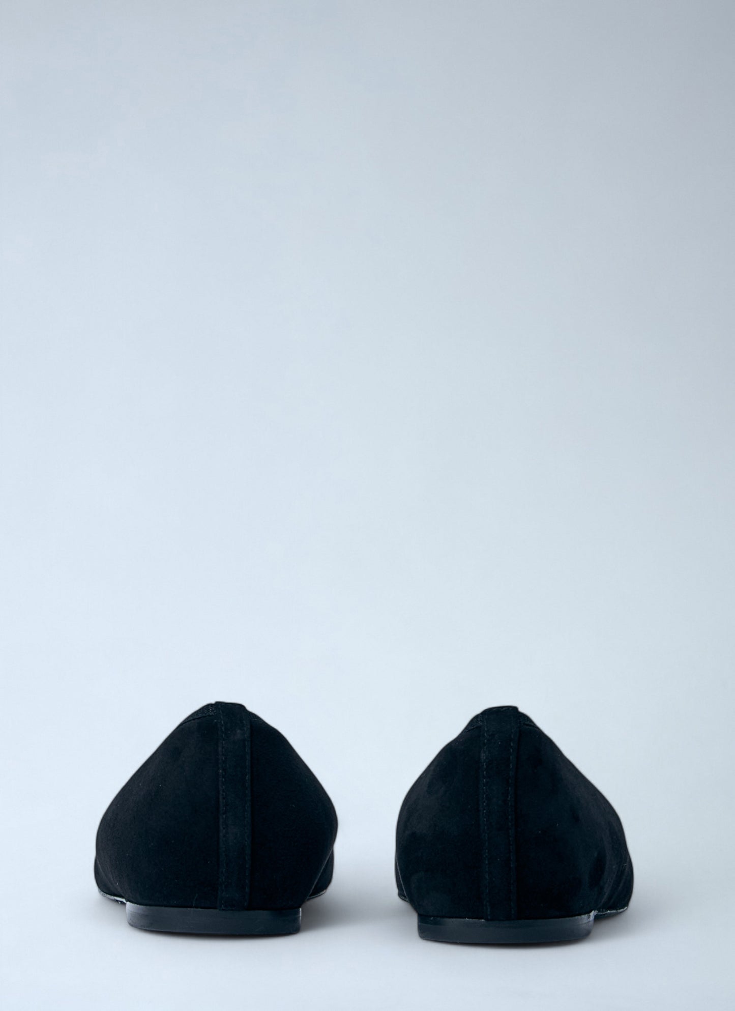 Toteme Women Minimalist Suede Ballerinas Flats