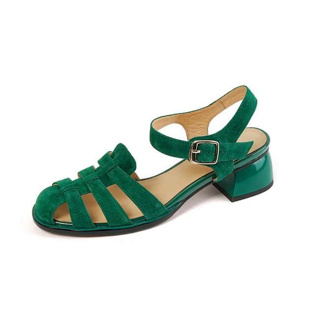 USS Shoes Ada Women's Summer Suede Sandals - Luxuryurbanwear