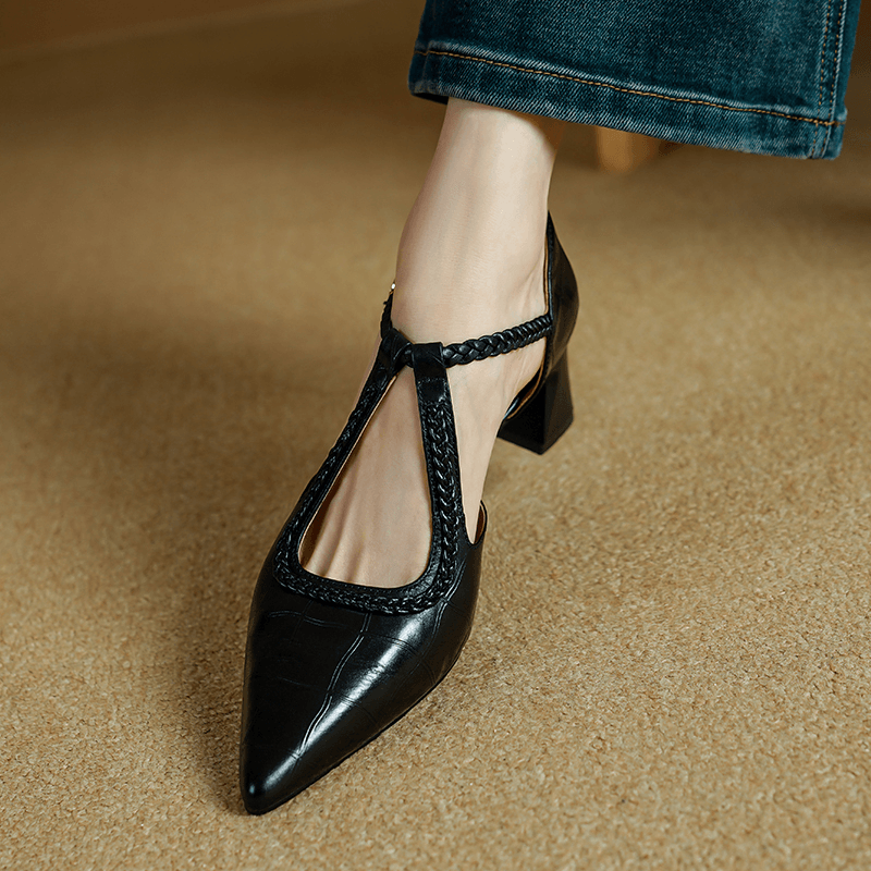 USS Shoes Alaiza Women's Pointed Toe Dress Pumps