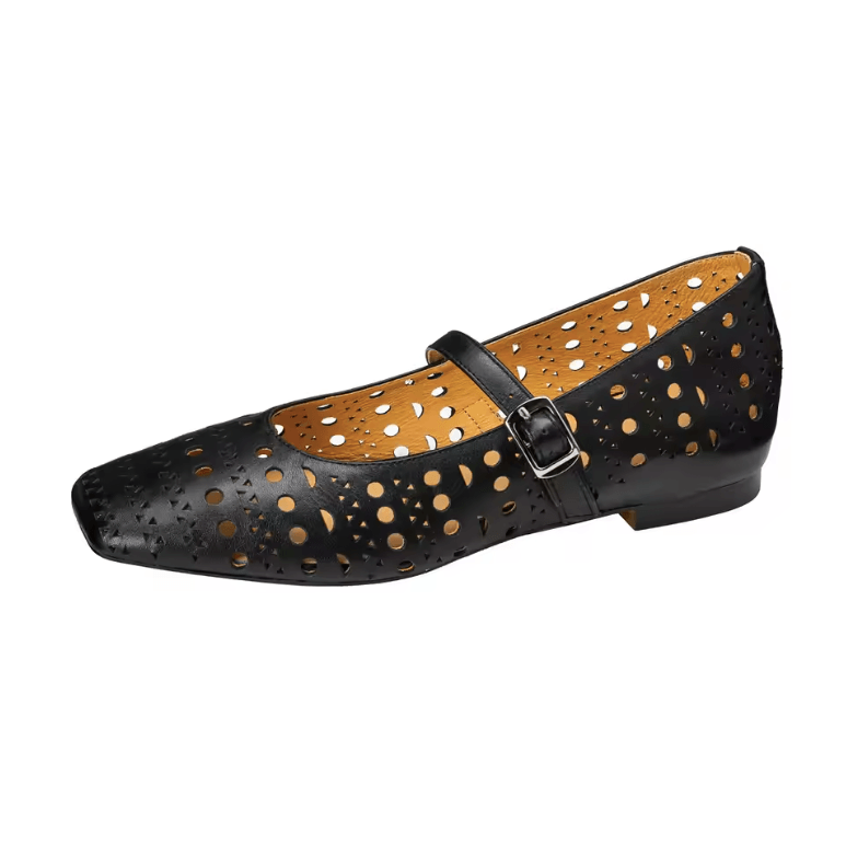 USS Shoes Albany Women's Hollow Leather Flat