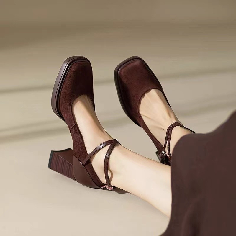 USS Shoes Alex Women's Ankle Straps Fashion Platform Pumps - Luxuryurbanwear