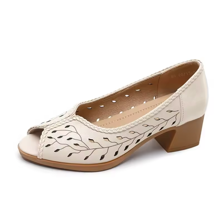 USS Shoes Alina Women's Open-Toe Comfortable Leather Sandals - Luxuryurbanwear
