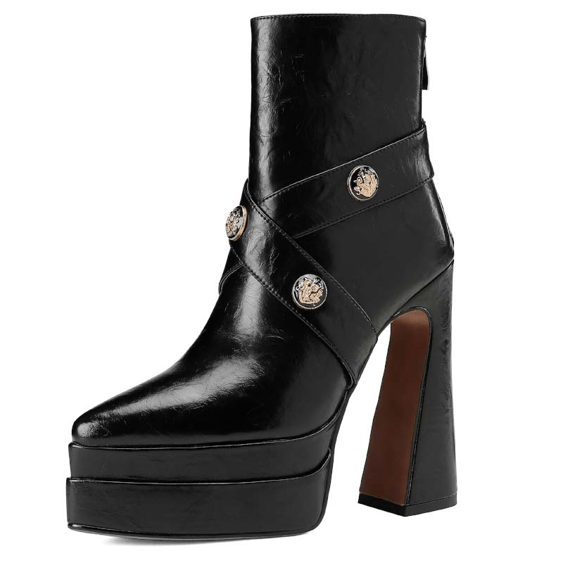 USS Shoes Alixa Women's Warm Platform Ankle Boots