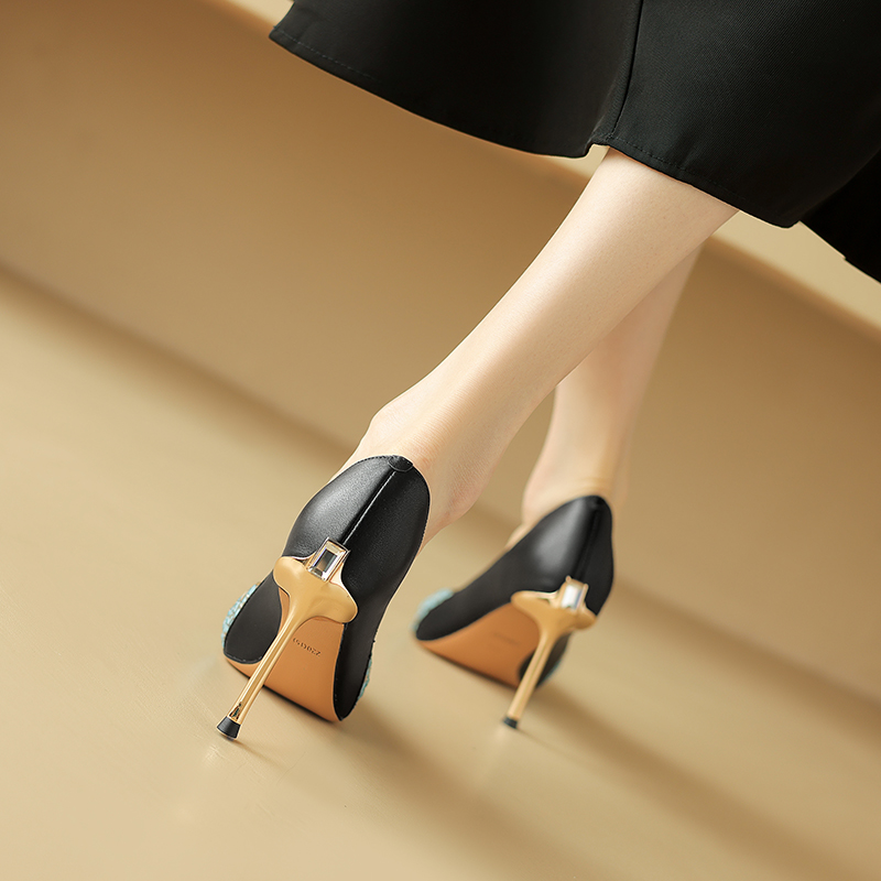 USS Shoes Alondra Women's Leather Dress Pumps - Luxuryurbanwear