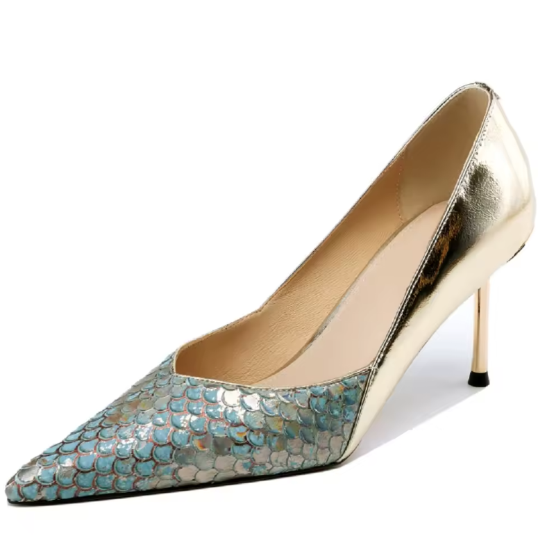 USS Shoes Alondra Women's Leather Dress Pumps - Luxuryurbanwear