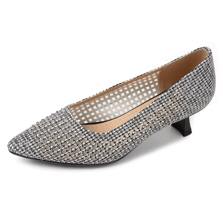 USS Shoes America Women's Imitation Crystals Pointed Toe Pumps