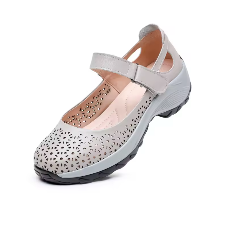 USS Shoes Anais Women's Hollow Leather Comfortable Sandals - Luxuryurbanwear