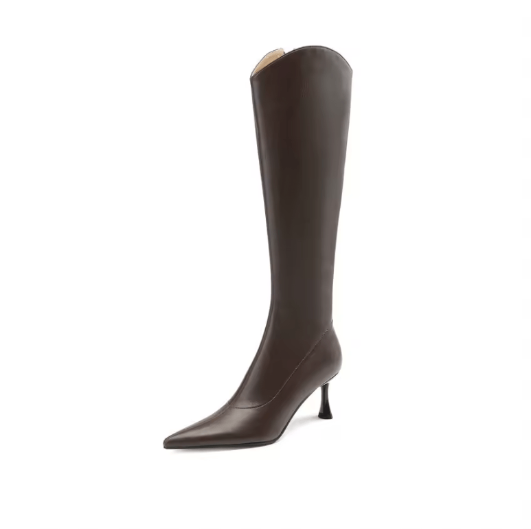 USS Shoes Anny Women's Genuine Leather Knee High Boots