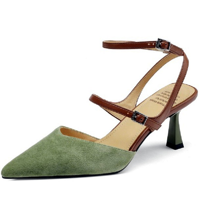 USS Shoes Antonia Women's Leather Slingbacks Sandals - Luxuryurbanwear