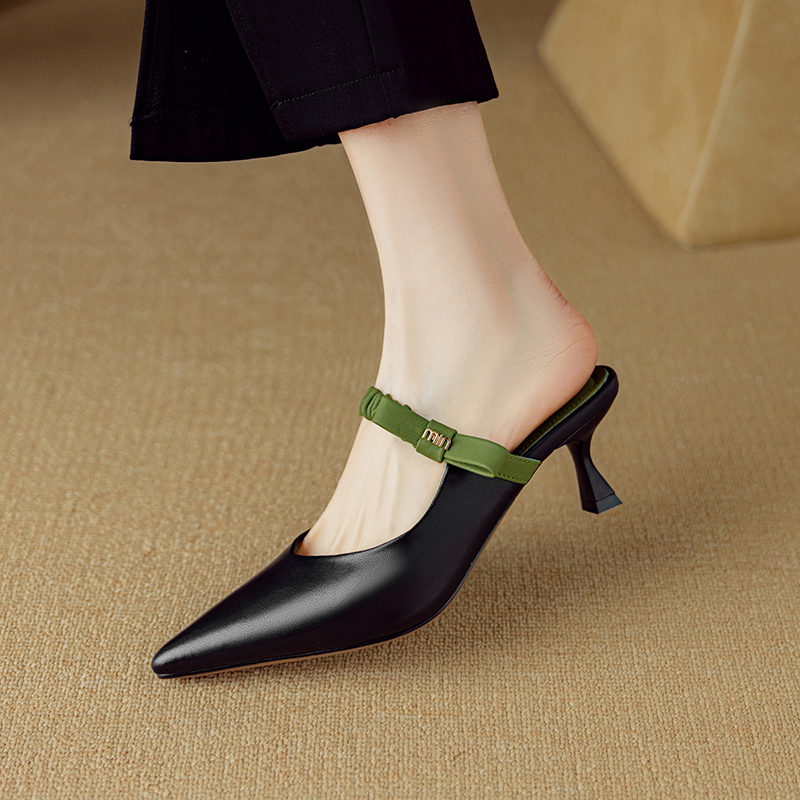 USS Shoes Araujo Women's Leather Pointed Toe Pumps - Luxuryurbanwear