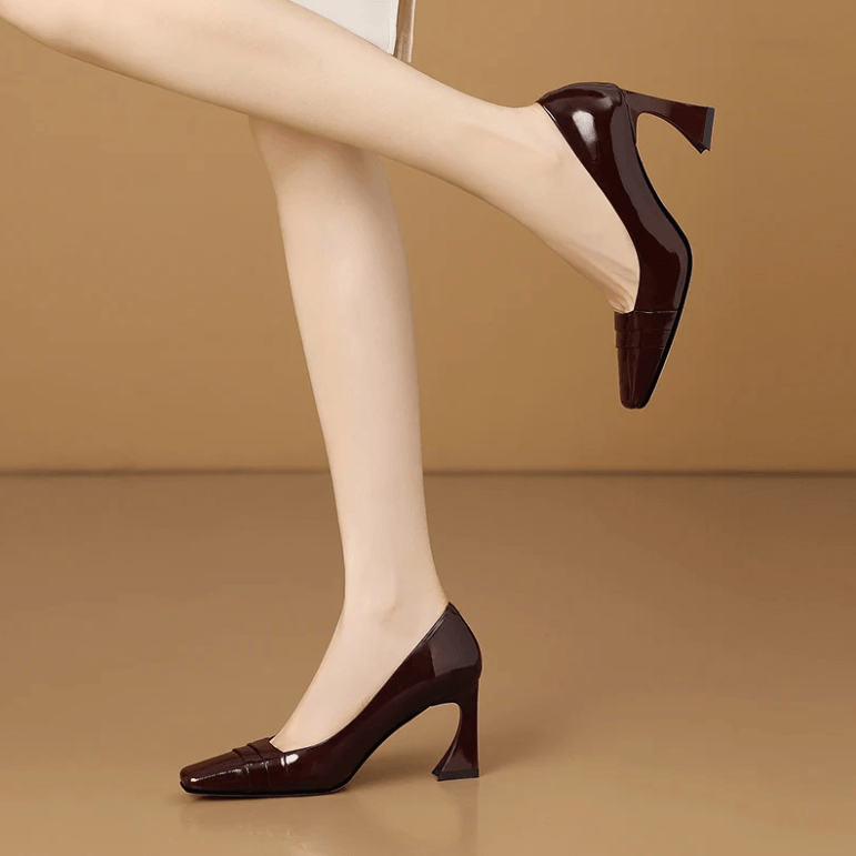 USS Shoes Arcelia Women's Genuine Leather Elegant Vintage Pumps