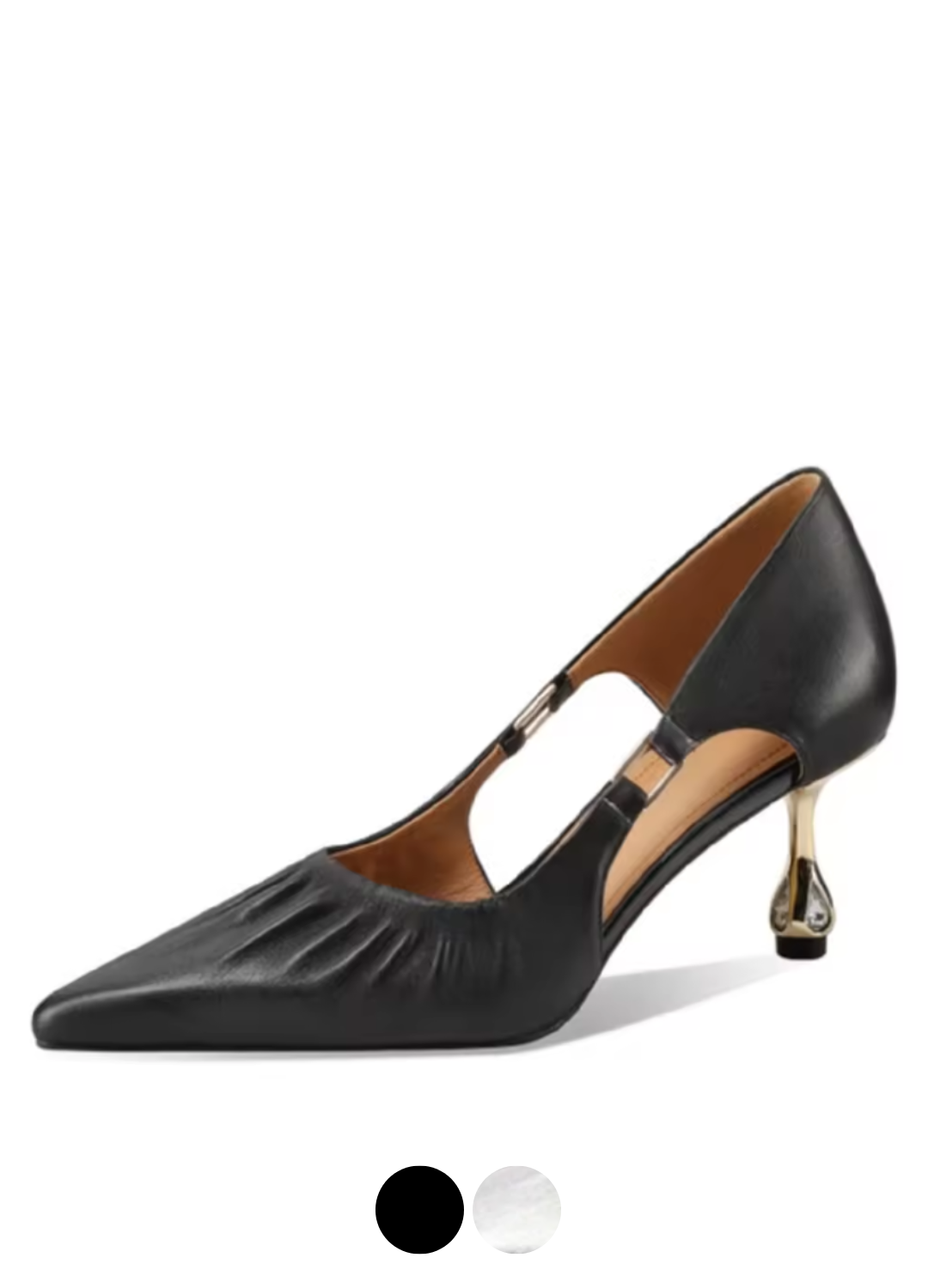 USS Shoes Belly Women's Pointed Toe Sculpted Heel Pumps - Luxuryurbanwear