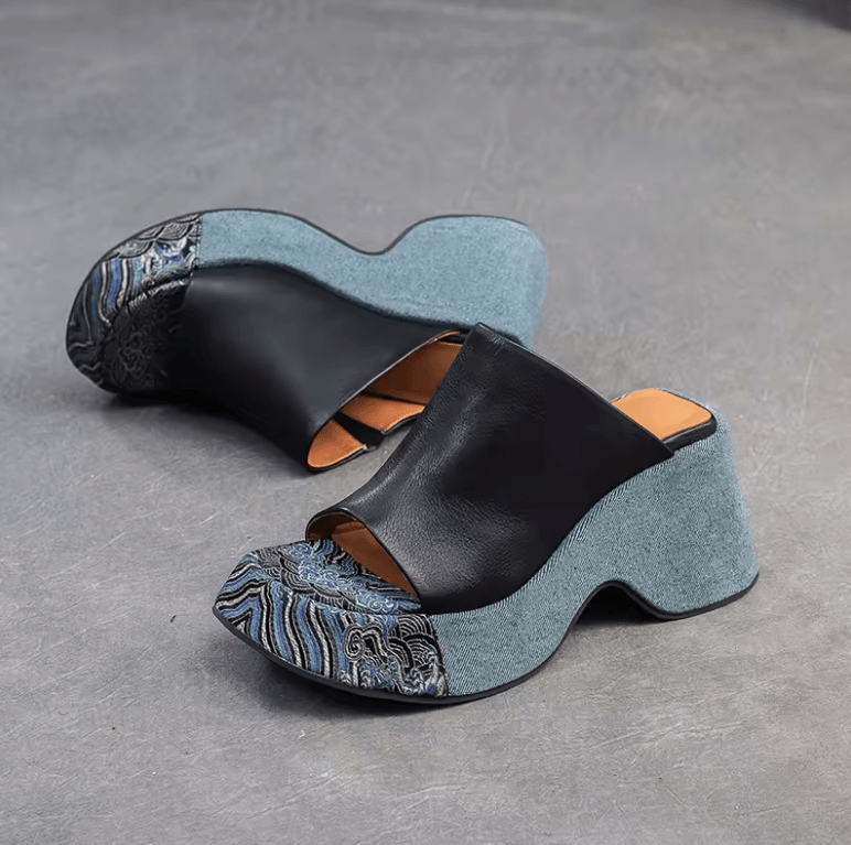 USS Shoes Betty Women's Thick-Soled Outerwear Clogs